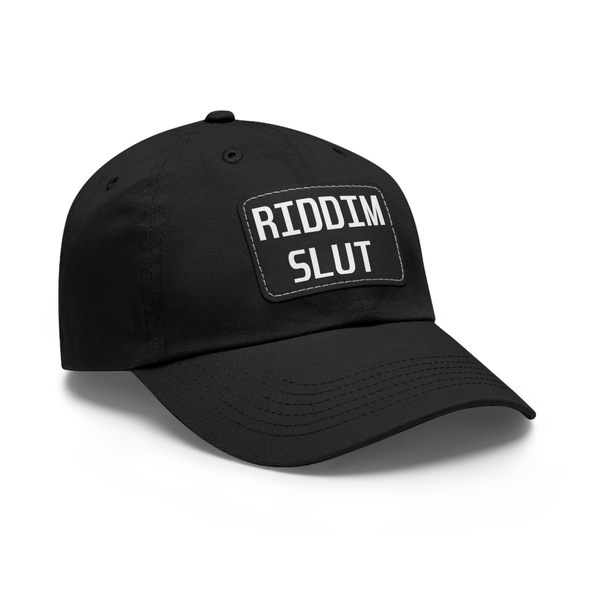 Riddim Slut Dad Hat Black