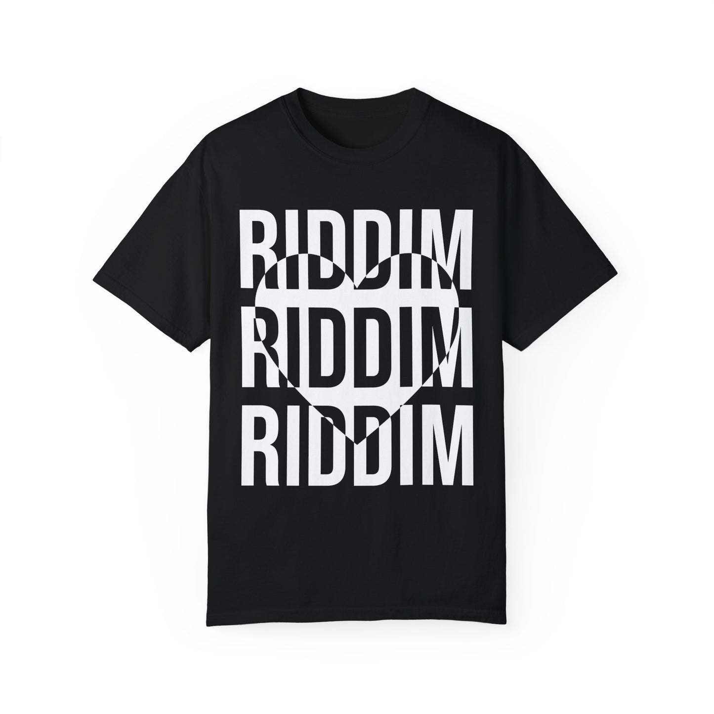 Love Riddim (Inverted Heart) T-Shirt by Dubstep's Finest